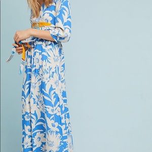 Mauve Belted Kimono Dress